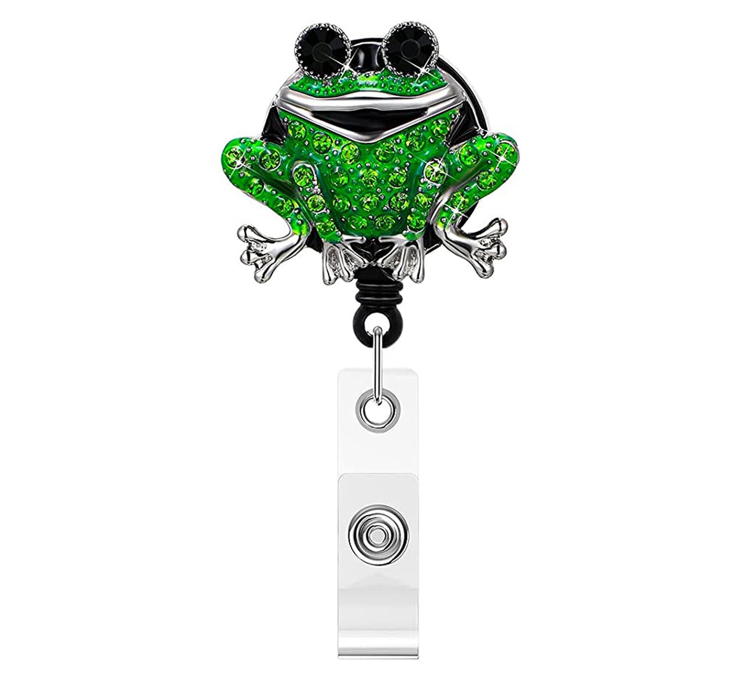 Wholesale Badge Reels Alloy Frog Sea Turtle Retractable Keychain